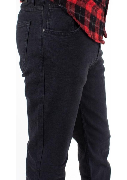 Vega 9133-27 Yüksek Bel Rahat Paça Erkek Jeans Pantolon