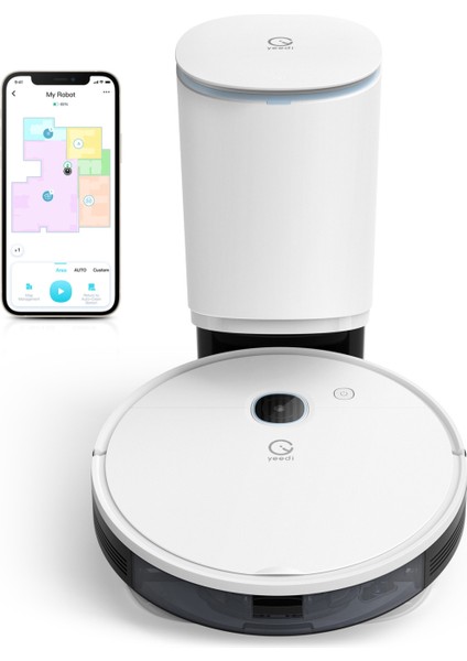Vac Station Akıllı Çöp Istasyonlu Robot Vacuum & Mop Süpürge