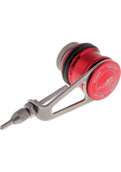 Bobin Knotter - Pe Hattı Lideri Hattı Düğüm Bağlama Aracı Jiging Knot Kırmızı