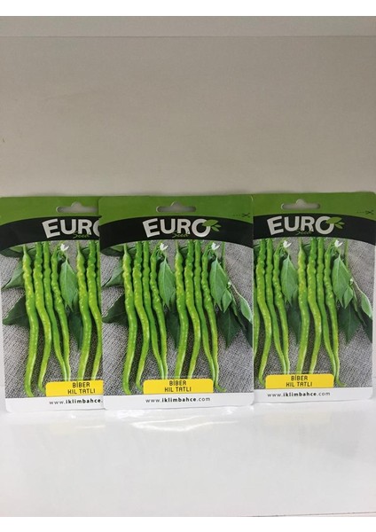 Kıl Tatlı Biber Tohumu 3 Adet