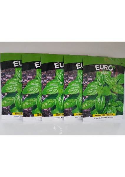 Reyhan Yeşil Fesleğen Tohumu 5 Adet