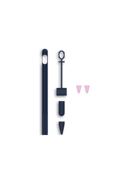 2 Takım 4 In 1 Stylus Kapak Seti (Gece ​​midish Blue) (Yurt Dışından)