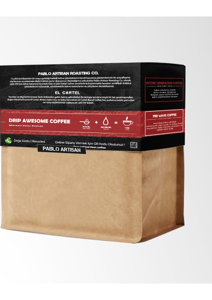 El Cartel Nitelikli Çekirdek Kahve 250 Gr.