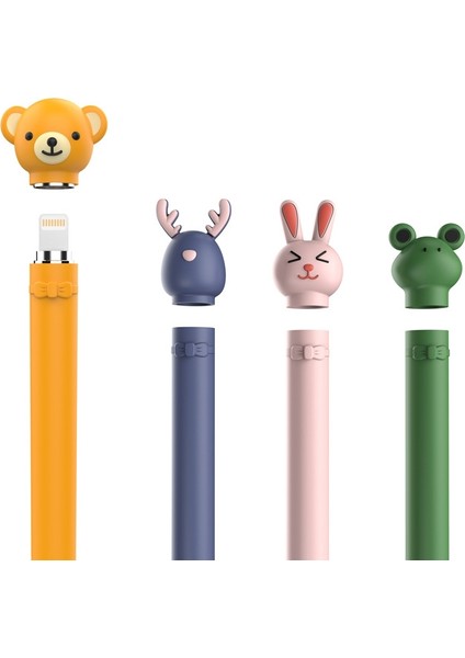 Apple Kalem 1 Için Kapasitif Kalem Koruyucu Kapak (Ayı) (Yurt Dışından) modelleri