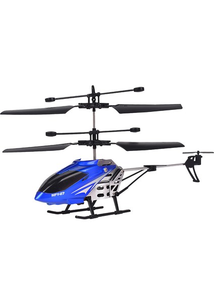 Mini USB Rc Alaşımlı Helikopter - Mavi (Yurt Dışından)