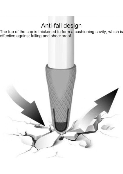 Stylus Kalem Silika Jel Darbeye Koruyucu Kılıf Apple Kalem 2 Için (Gökyüzü Mavi) (Yurt Dışından) fiyatları