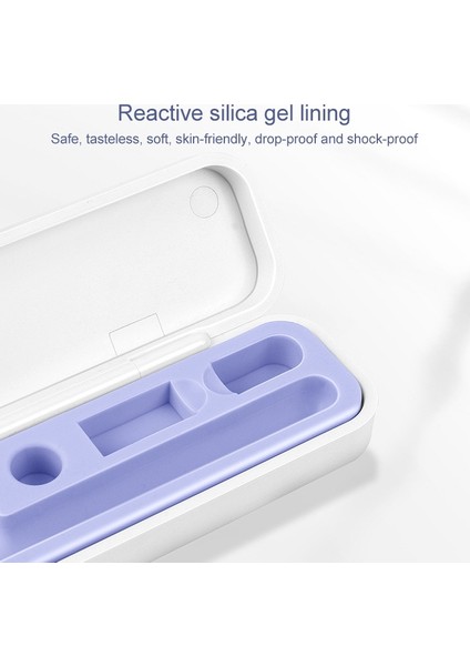 Apple Kalem Için 2 Adet Silikon Stylus Saklama Kutusu 1/2 (Gece ​​yeşili) (Yurt Dışından)
