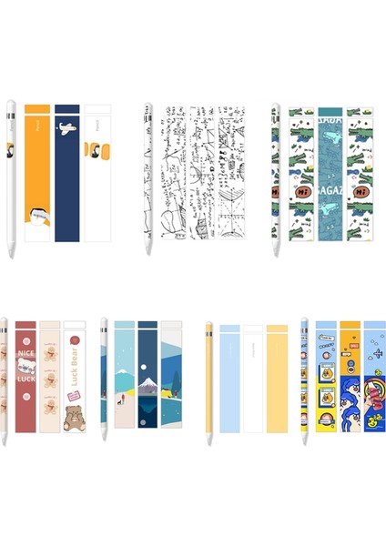 2 Adet 3 In 1 Stylus Buzlu Koruyucu Film Sticker Apple Kalem 1 Için Set (AP017) (Yurt Dışından)