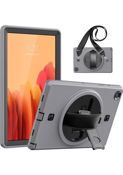 Samsung Galaxy Tab A7 10.4 T500 / T505 Için Kalem Yuvalı Darbeye ve Düşmeye Dayanıklı Koruyucu Kılıf——gri (Yurt Dışından) fiyatları