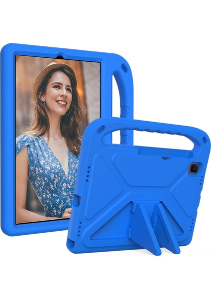 Samsung Galaxy Tab A7 10.4 T500 /tab S6 T860 / Lite P610 / Tab S5E T720 Eva Taşınabilir Tablet Kılıfı--Mavi (Yurt Dışından)