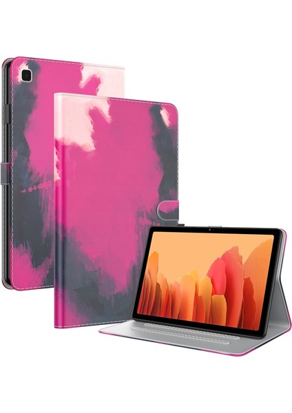 Samsung Galaxy Tab A7 10.4 2020 T500 / T505 Için Kart Yuvası ve Fotoğraf Çerçevesi ile Renkli Tpu + Pu Kılıf--Dut (Yurt Dışından) fiyatları