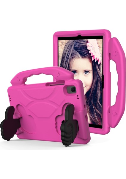 Samsung Galaxytab A7 10.4T500/T505 Için Eva Malzeme Çocuk Tablet Koruyucu Kılıf——rosered (Yurt Dışından)