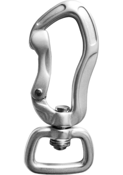 1 Çift Döner Carabiner Asılı Connect Kanca Kamp 71MM Gümüş Kare Göz (Yurt Dışından) modelleri
