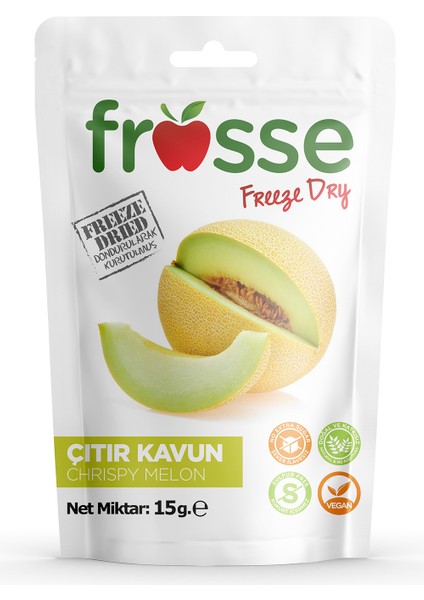 Freeze Dried Kavun Kıtrır 15 gr