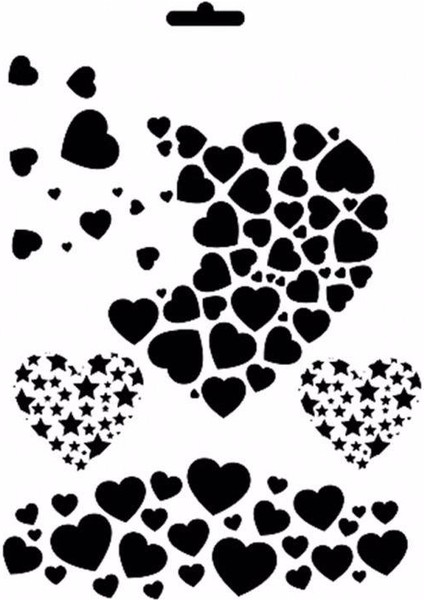 Mıx Media Stencıl Ma Serisi MA30 cm 21 x 29 cm