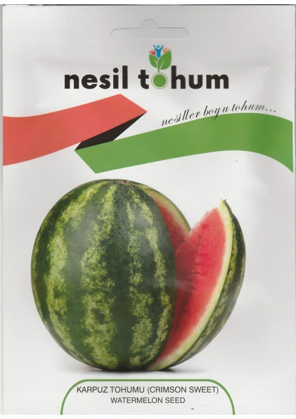 Nesil Tohum Nesil Karpuz Tohumu (Crimson Sweet) 5 gr