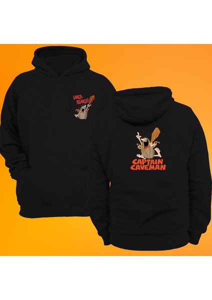 Remonz Captain Caveman Baskılı 3 Ipl. Şardonlu %100 Pamuk, Içi Polar, Çok Kalın Sweatshirt