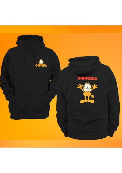 Garfield Baskılı 3 Ipl. Şardonlu %100 Pamuk, Içi Polar, Çok Kalın Sweatshirt
