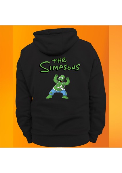 Homer Hulk Baskılı 3 Ipl. Şardonlu %100 Pamuk, Içi Polar, Çok Kalın Sweatshirt modelleri