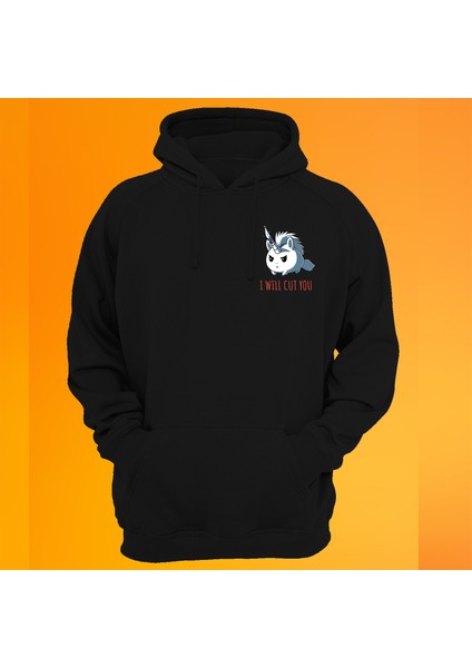 Remonz I Will Cut You Baskılı 3 Ipl. Şardonlu %100 Pamuk, Içi Polar, Çok Kalın Sweatshirt