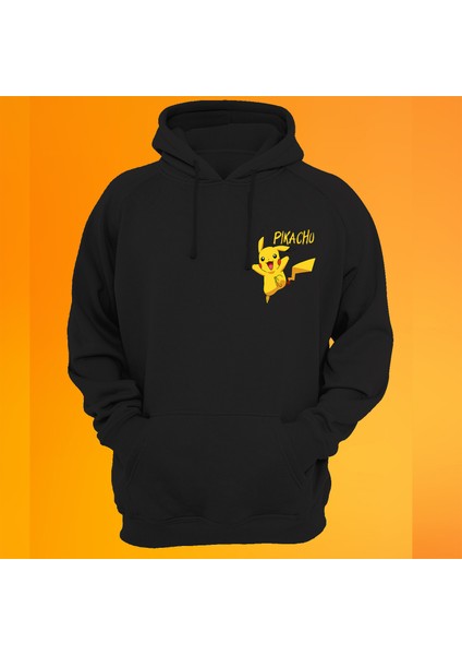 Ninja Pikachu Baskılı 3 Ipl. Şardonlu %100 Pamuk, Içi Polar, Çok Kalın Sweatshirt fiyatları