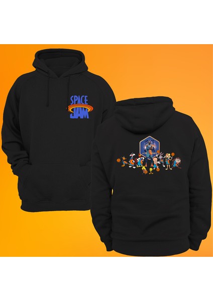 Space Jam Baskılı 3 Ipl. Şardonlu %100 Pamuk, Içi Polar, Çok Kalın Sweatshirt
