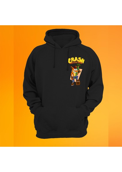 Crash Bandicoot Baskılı 3 Ipl. Şardonlu %100 Pamuk, Içi Polar, Çok Kalın Sweatshirt fiyatları