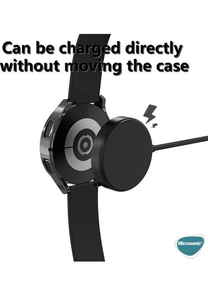 Samsung Galaxy Watch 4 40MM Kılıf 360 Full Round Soft Silicone Rose Gold indirimleri