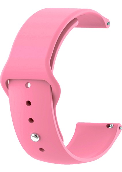 Amazfit Gts 2e 42MM Silicone Sport Band Pembe