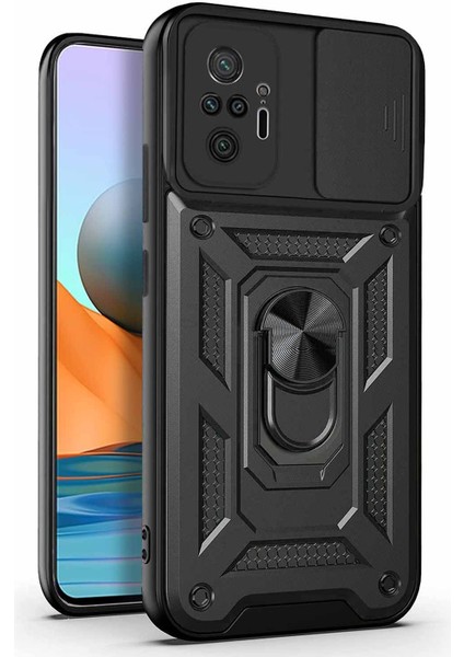 Xiaomi Redmi Note 10 Pro Kılıf Impact Resistant Siyah