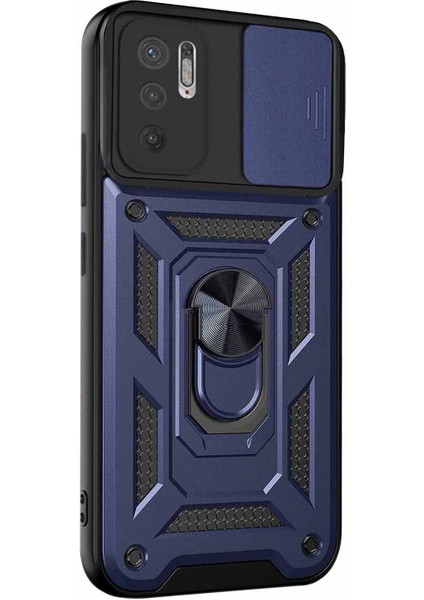 Xiaomi Redmi Note 10 5g Kılıf Impact Resistant Lacivert