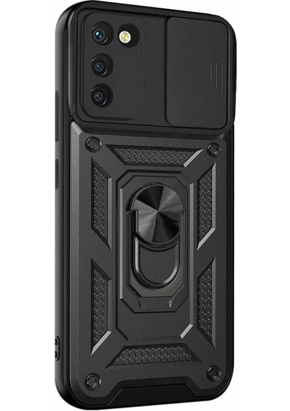 Oppo A55 5g Kılıf Impact Resistant Siyah