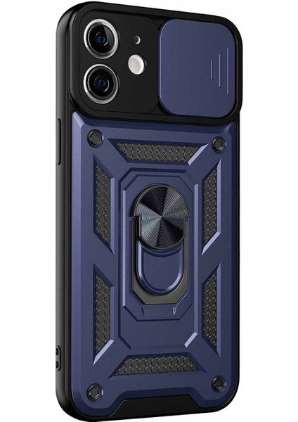 Apple iPhone 12 Kılıf Impact Resistant Lacivert fiyatları