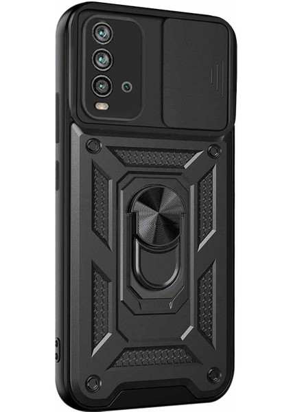 Xiaomi Redmi 9t Kılıf Impact Resistant Siyah