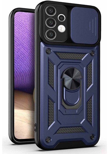 Samsung Galaxy A32 5g Kılıf Impact Resistant Lacivert
