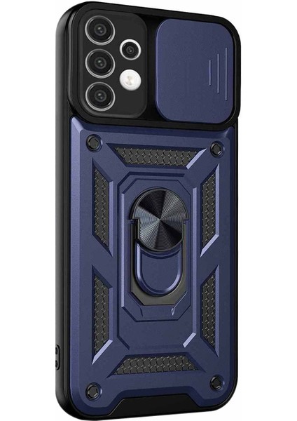 Samsung Galaxy A32 5g Kılıf Impact Resistant Lacivert