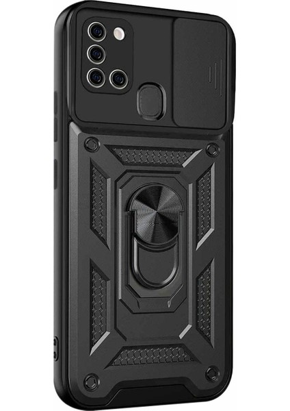Samsung Galaxy A21S Kılıf Impact Resistant Siyah