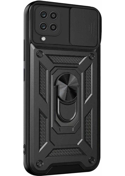 Samsung Galaxy A12 Kılıf Impact Resistant Siyah fiyatları