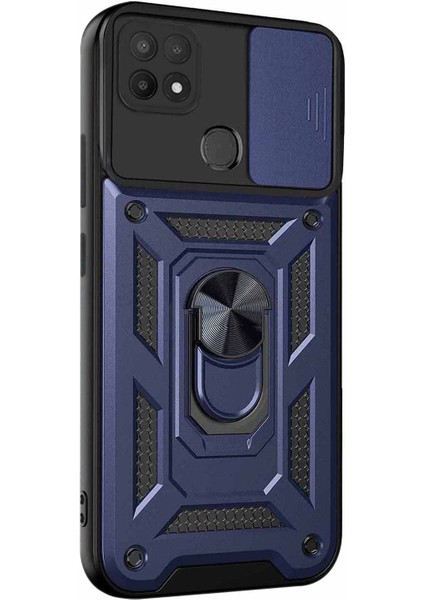 Oppo A15S Kılıf Impact Resistant Lacivert fiyatları