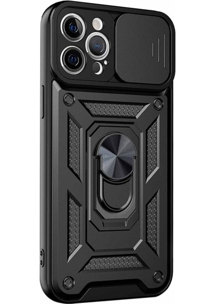 Apple iPhone 12 Pro Max Kılıf Impact Resistant Siyah