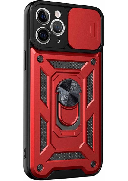 Apple iPhone 11 Pro Kılıf Impact Resistant Kırmızı