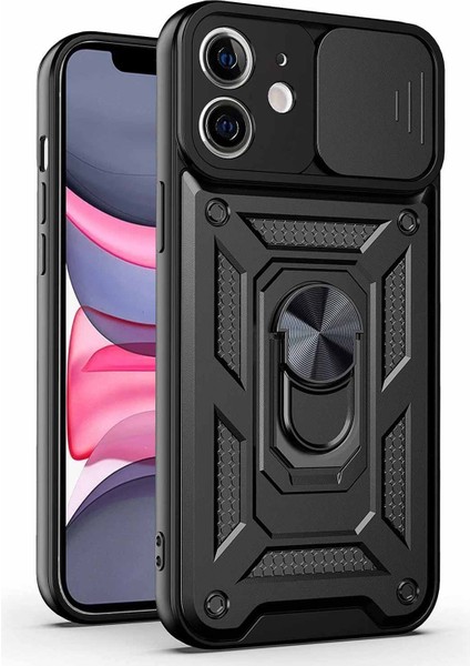 Apple iPhone 11 Kılıf Impact Resistant Siyah