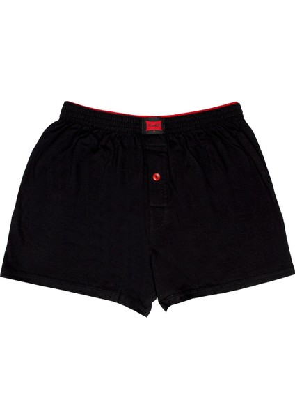 Erkek Penye Düz Boxer 4 Renk 4'lü Paket fırsatları