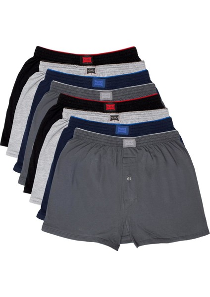 8'li Fırsat Ürünü! Erkek Penye Havlu Bel Boxer Karışık Renk fiyatları
