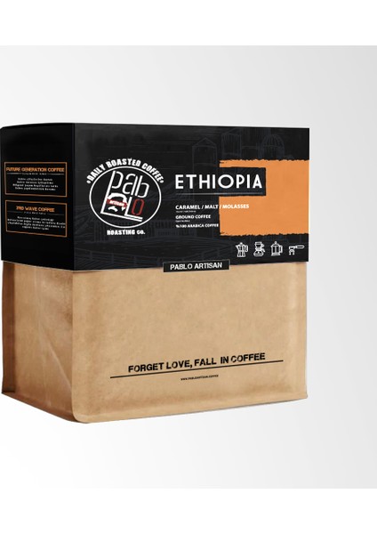Ethıopıa Nitelikli Çekirdek Kahve 250 Gr.