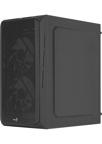 CS-107 3X12CM Frgb Micro Atx  Mini Itx Siyah Oyuncu Bilgisayar  Kasası AE-CS107