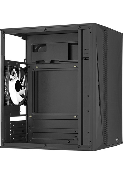 CS-107 3X12CM Frgb Micro Atx  Mini Itx Siyah Oyuncu Bilgisayar  Kasası AE-CS107