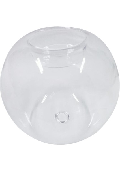 F Fityle Şeffaf Cam Çay Işık Mum Tutucu Dekor (Yurt Dışından)