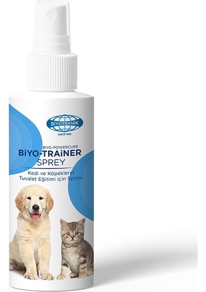 Biyoteknik Biyo-Trainer Çiş Spray Köpek Tuvalet Eğitimi 100 ml