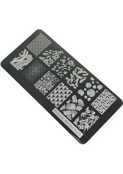 Nail Art Stamping Baskı Plakası VV04